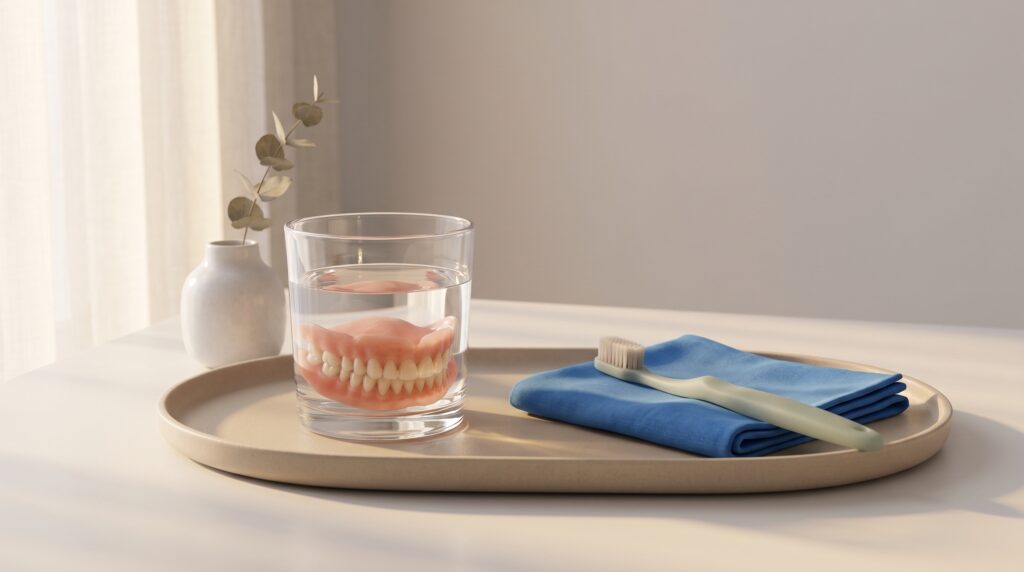 Illustration for: Dentures: A Complete Owner's Guide for Barrie Patients