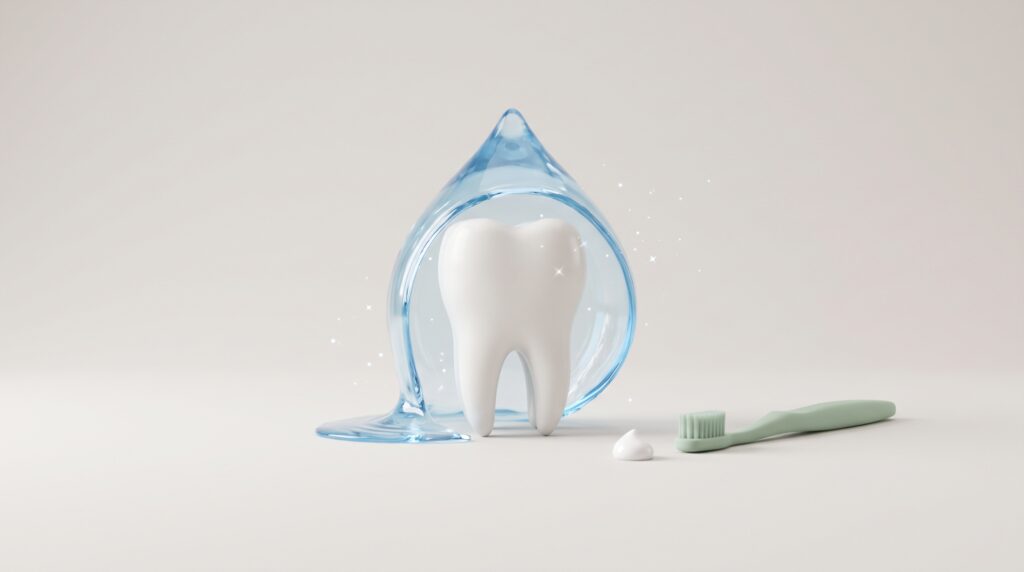 Illustration for: Fluoride and Your Teeth: What It Does and Whether It's Safe